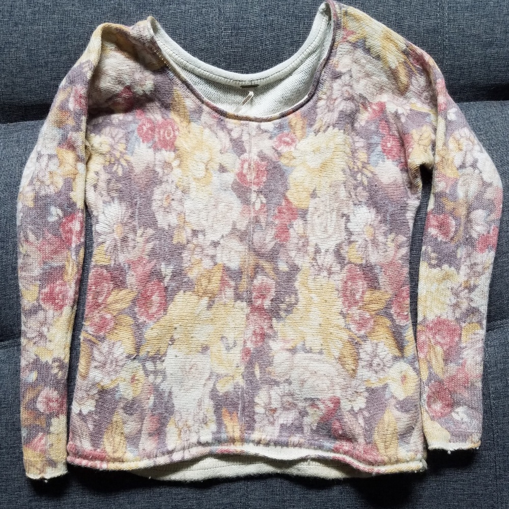 Floral Sweater